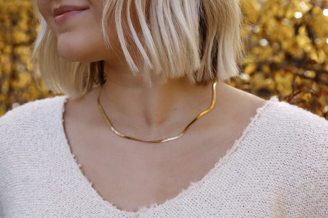 Snake Chain Necklace – Soljewls